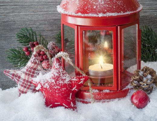 festive candle