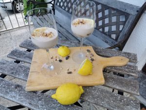 raw vegan lemon dessert