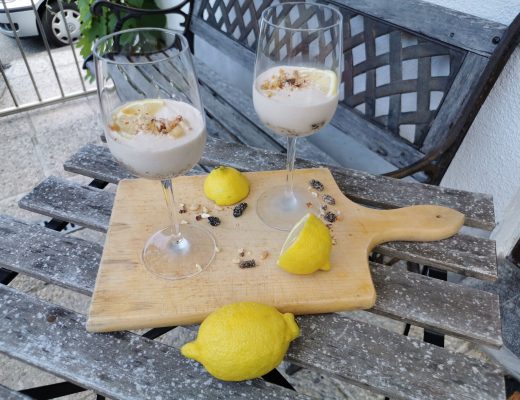 raw vegan lemon dessert